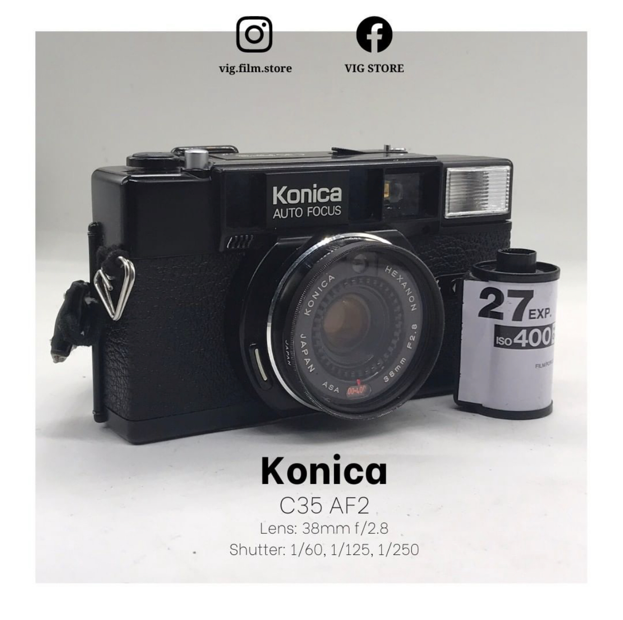 Máy ảnh konica C35 AF