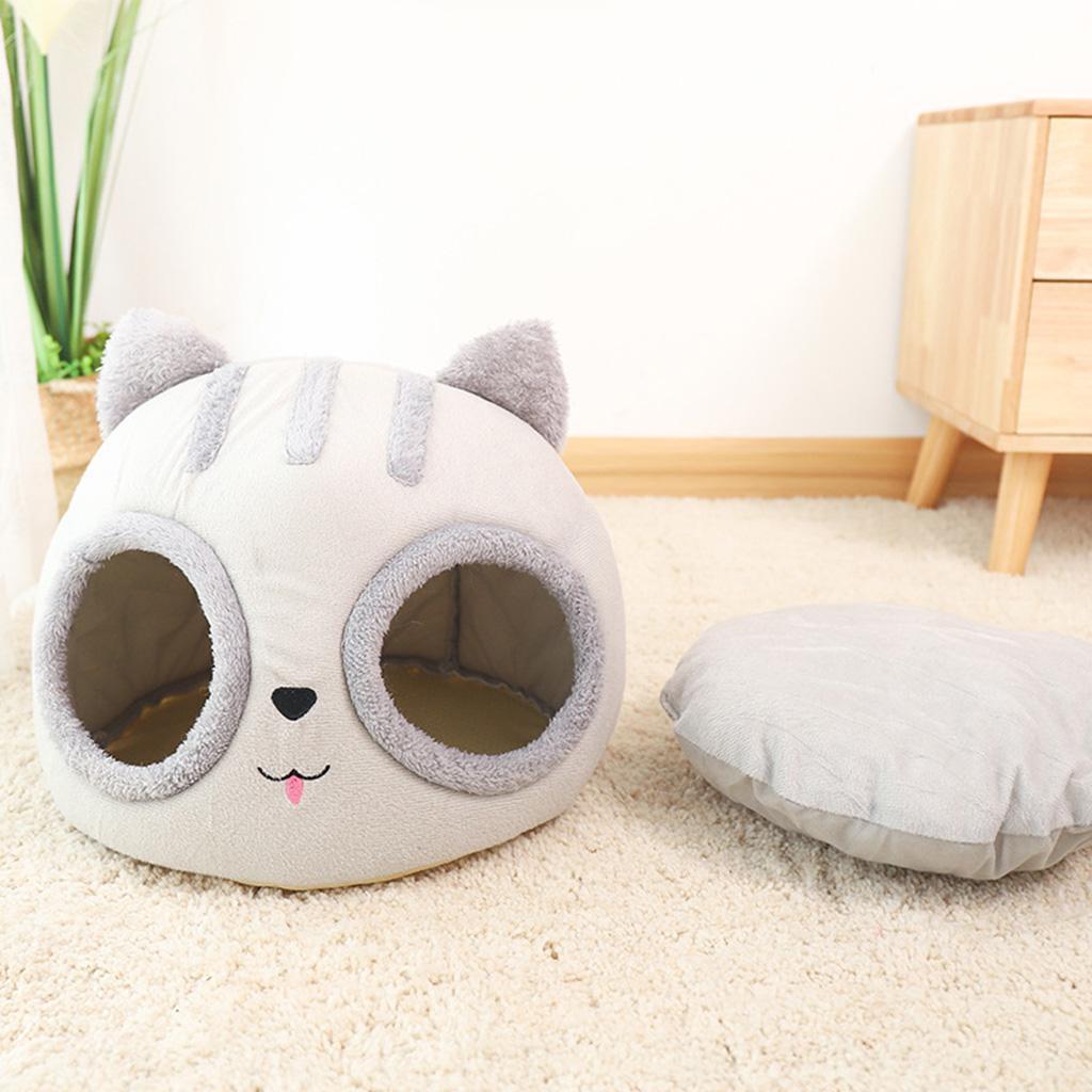 Warm Pet House Soft Washable Small for Kittens Cats Small Dogs Small