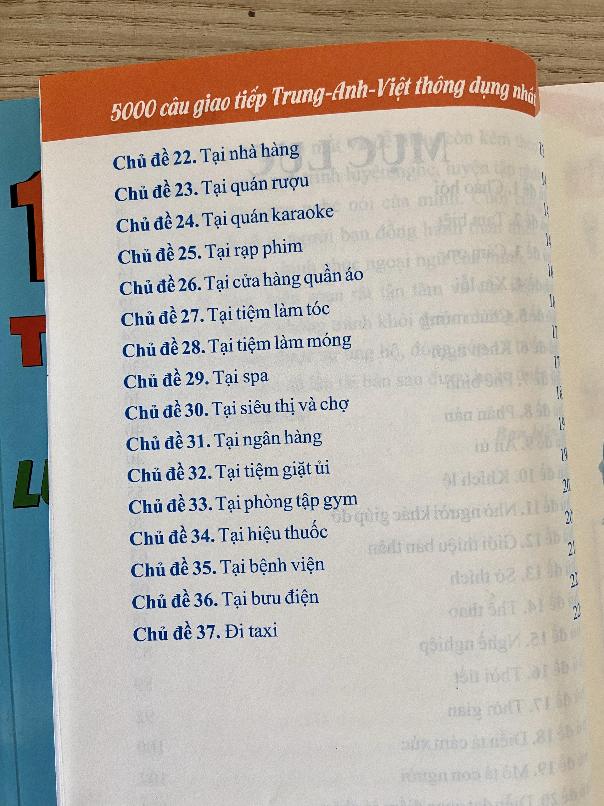Combo 2 sách Luyện giải đề thi HSK cấp 4 có mp3 nge +3500 câu giao tiếp Anh Hoa Việt thông dụng nhất có phiên âm+DVD tài liệu