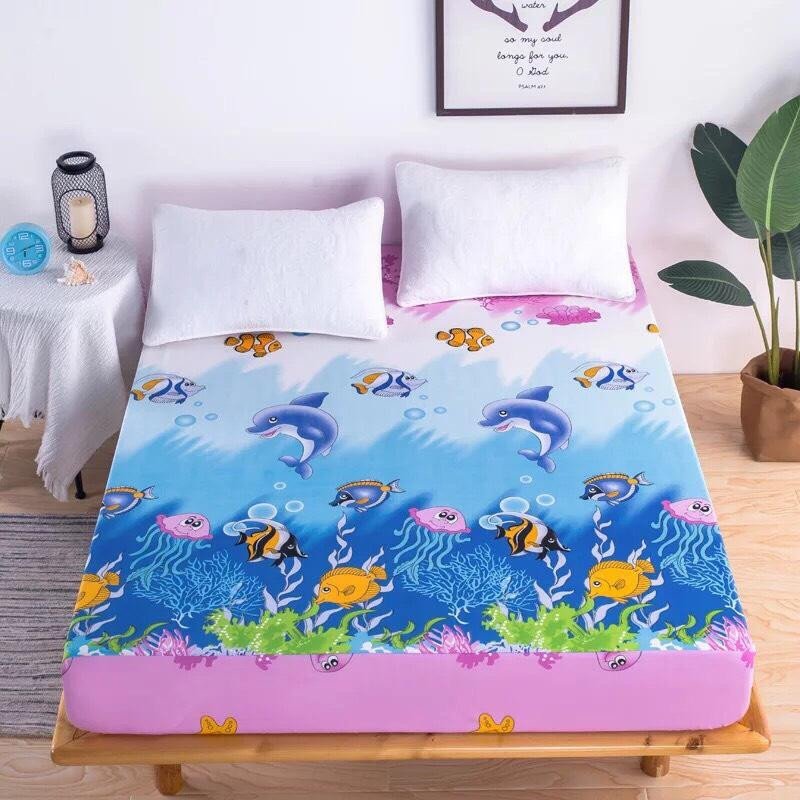 Ga chống thấm cotton 2 in 1 cao cấp (giao màu ngẫu nhiên)- Chính hãng