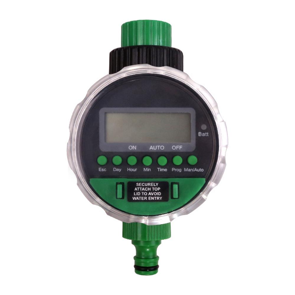 YL21026 Digital Display Water Timer Electronic Ball Valve Irrigation Controller for Auto/Manual Garden Watering