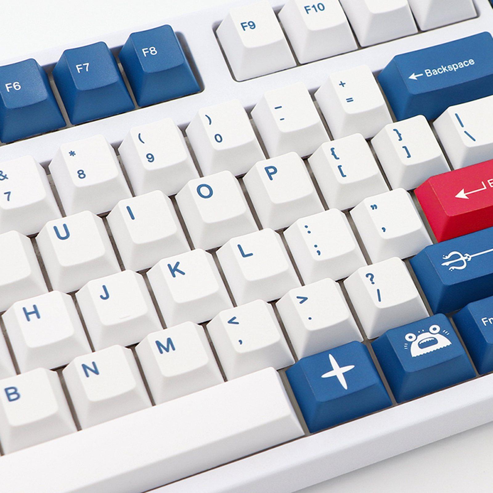 138-Key PBT Cherry for K65 K70 + Mechanical Keyboards