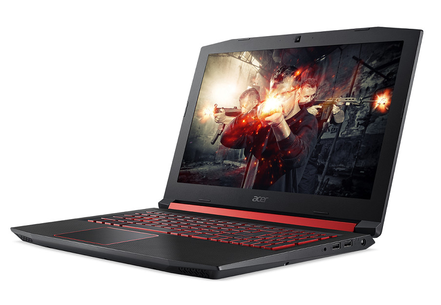 Combo Laptop Acer Nitro 5 AN515-52-51LW NH.Q3LSV.002 Core i5-8300H/Free Dos(15.6 inch) - Black và Balo Acer Predator Gaming PBG590- Hàng Chính Hãng