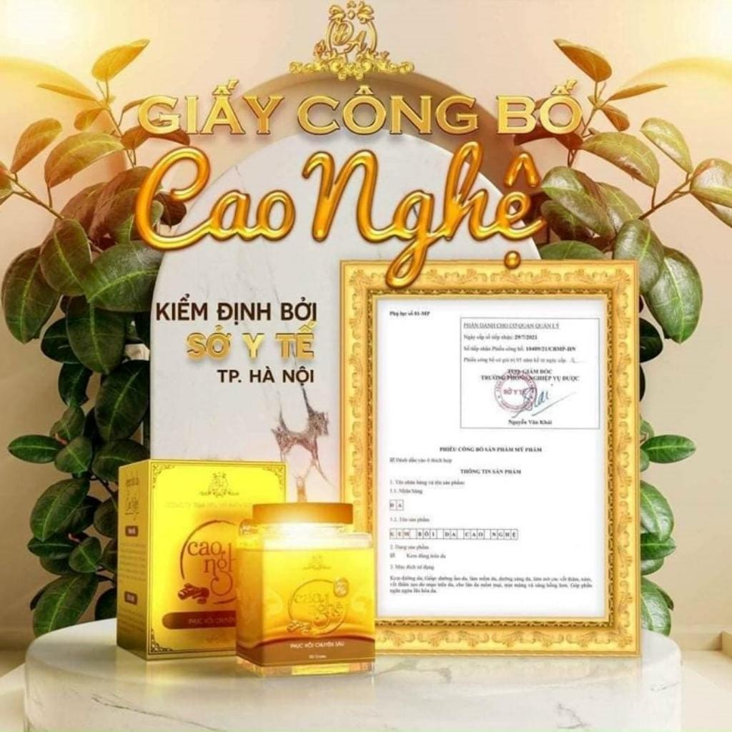 Cao Nghệ Collagen X3 Cao Nghệ Mờ Nám Giảm Thâm Cấp Ẩm Ngăn Ngừa Lão Hóa Đông Anh Chính Hãng 50g