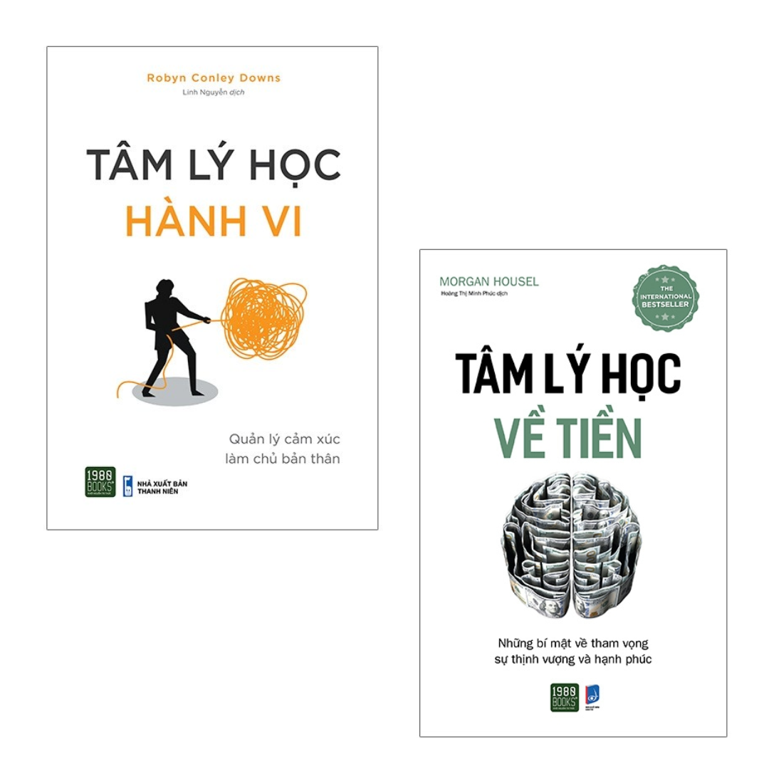 Combo 2 Cuốn Tâm Lý Hay- Tâm Lý Học Về Tiền+ Tâm Lý Học Hành Vi