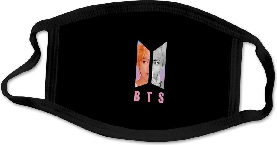 Khẩu trang BTS in hình V