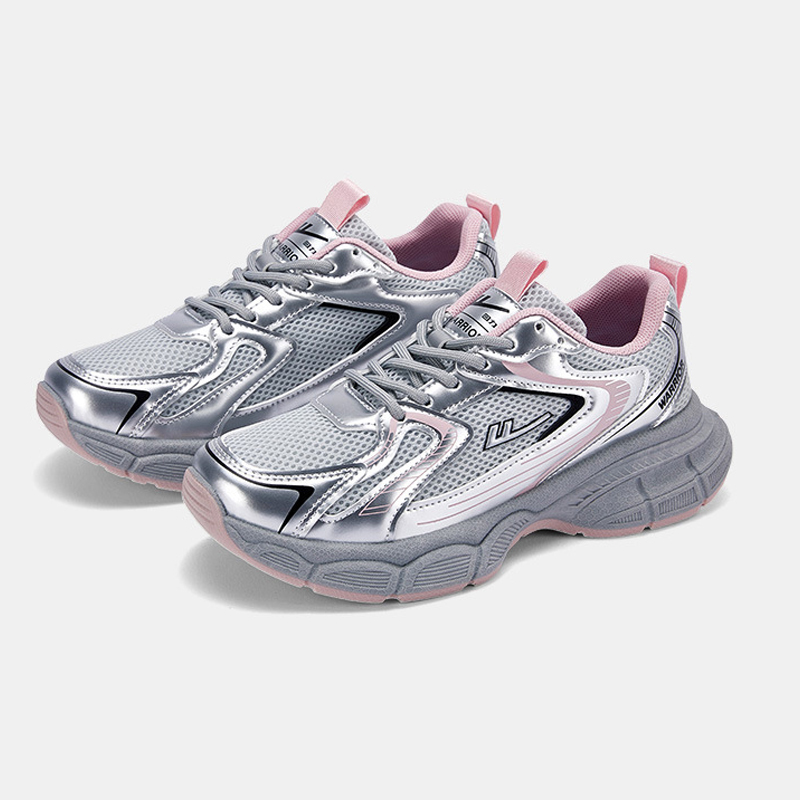 Giày thể thao nữ đế êm nhẹ, thoáng khí đế cao su đúc, chống trơn trượt hạn chế mòn  – GNU2102