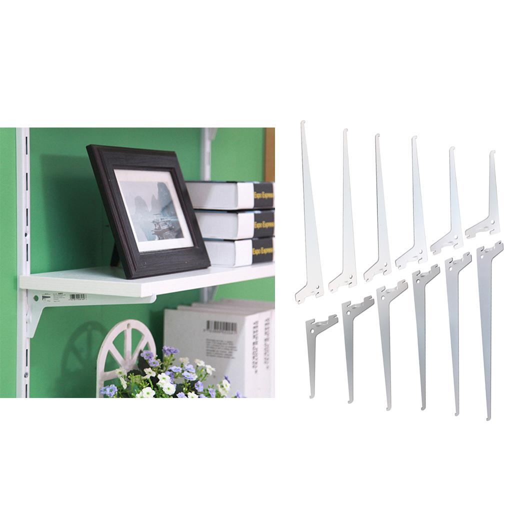 Premium Steel Shelf System Accessories Supporting Brackets