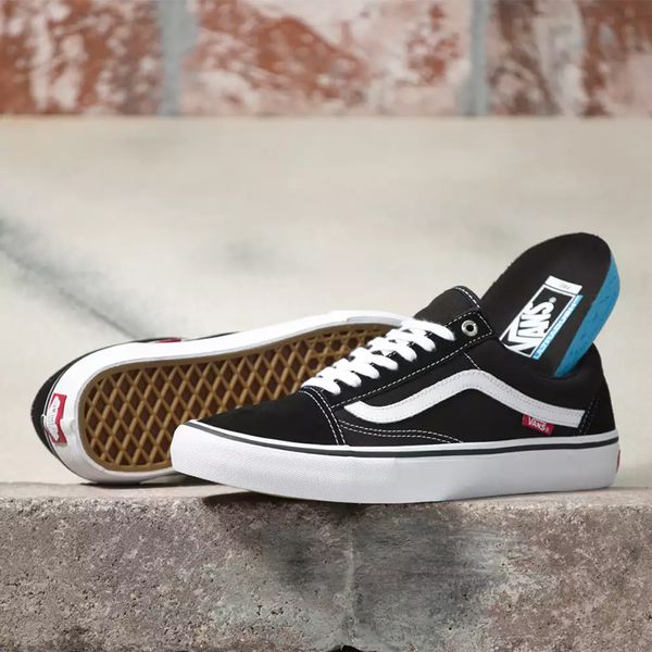 Giày Vans Old Skool Pro Black White - VN000ZD4Y28