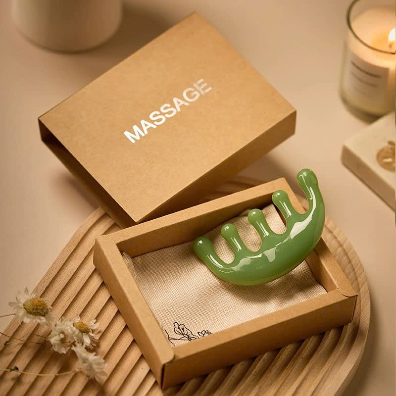 Lược Massage Da Đầu Cao Cấp – Giúp Thư Giãn, Kích Thích Mọc Tóc, Giảm Căng Thẳng Hiệu Quả