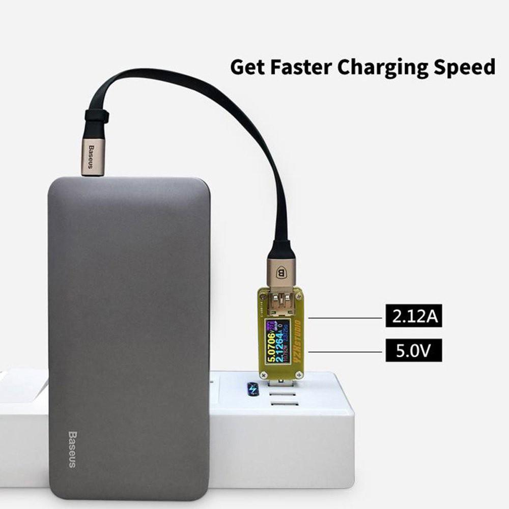 Cáp sạc nhanh cho Android và Apple IOS - Baseus Dual 3.0 -Hàng Chính Hãng
