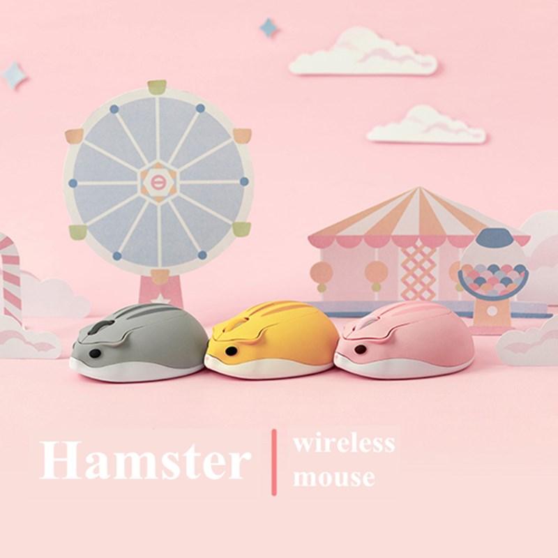 1200Dpi Chuột Không Dây Máy Tính Dễ Thương Chuột Laptop Chuột Hamster Sáng Tạo Chuột Chơi Game Chuyên Nghiệp Chuột Thời Trang Cho Bé Gái