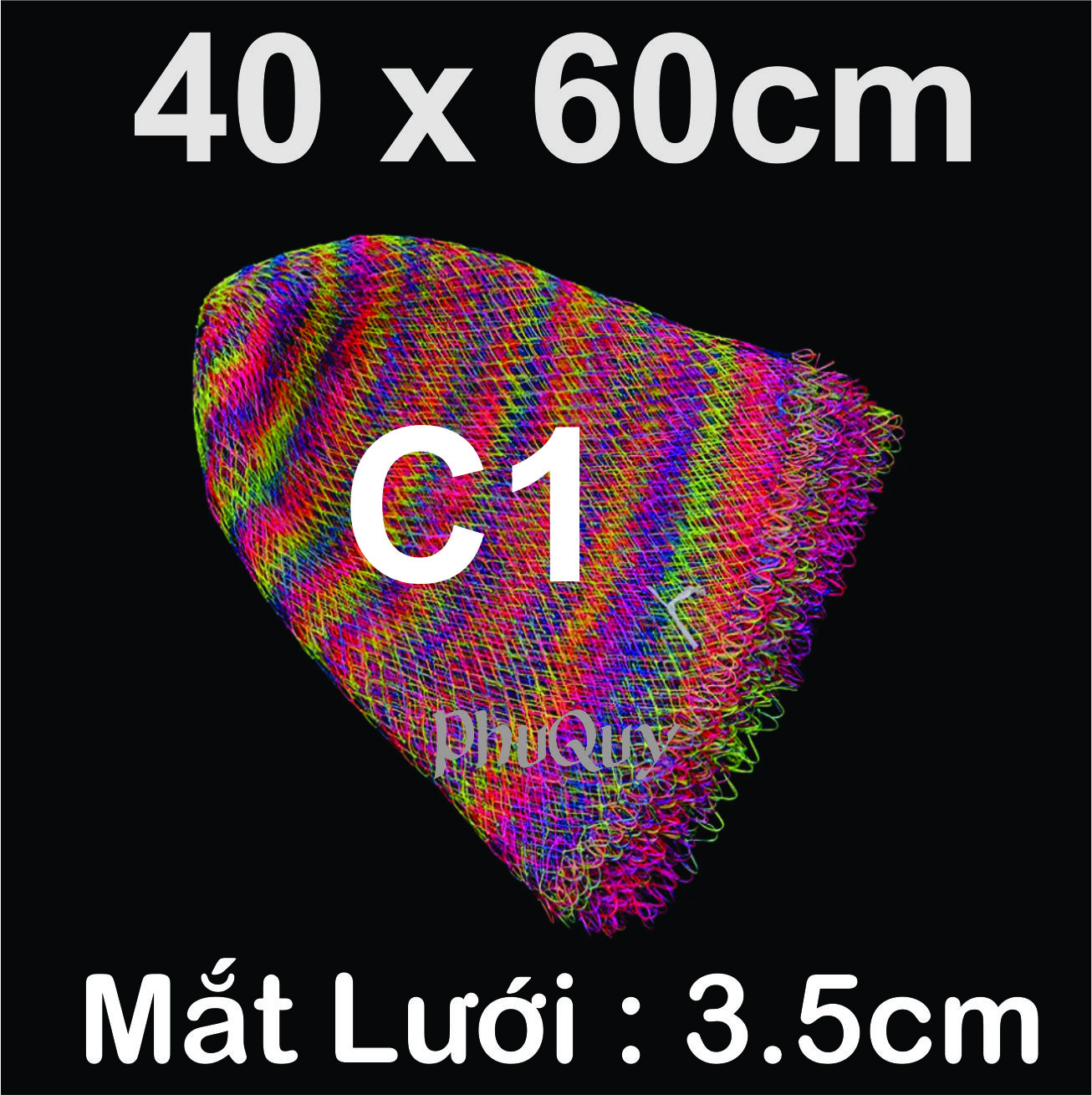 Lưới Vợt Sợi Cước Đơn 7 Màu