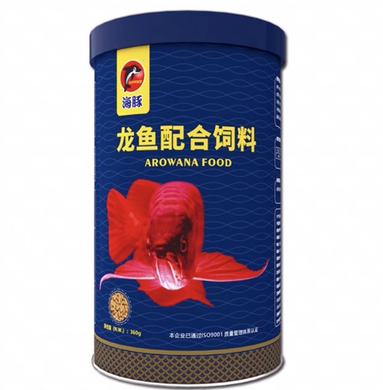 Thức ăn cho cá rồng hủ 380gr porpoise