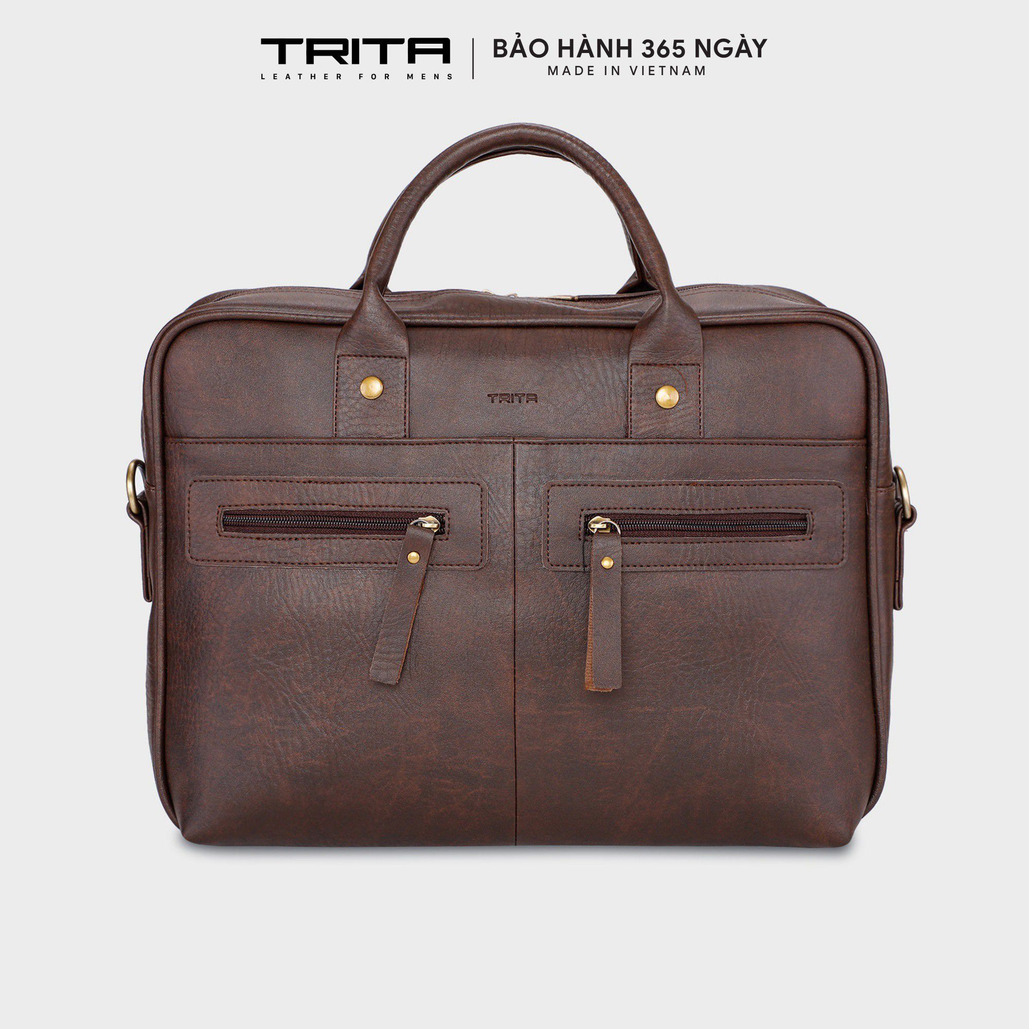 Cặp Công Sở Trita Tca1 - Nâu
