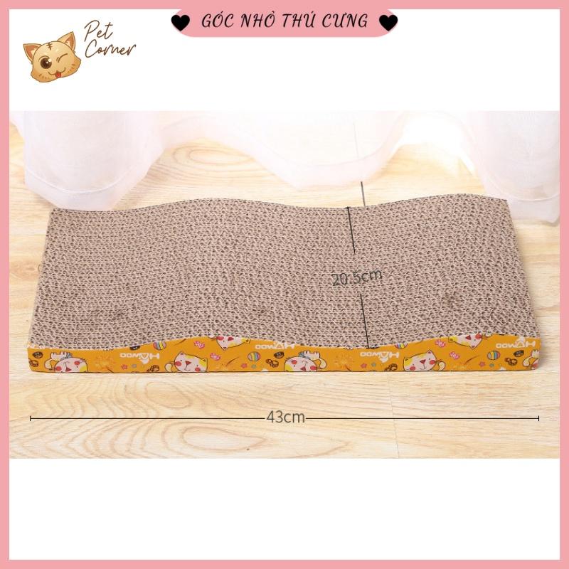 Bàn cào móng cho mèo tặng kèm cỏ bạc hà Catnip