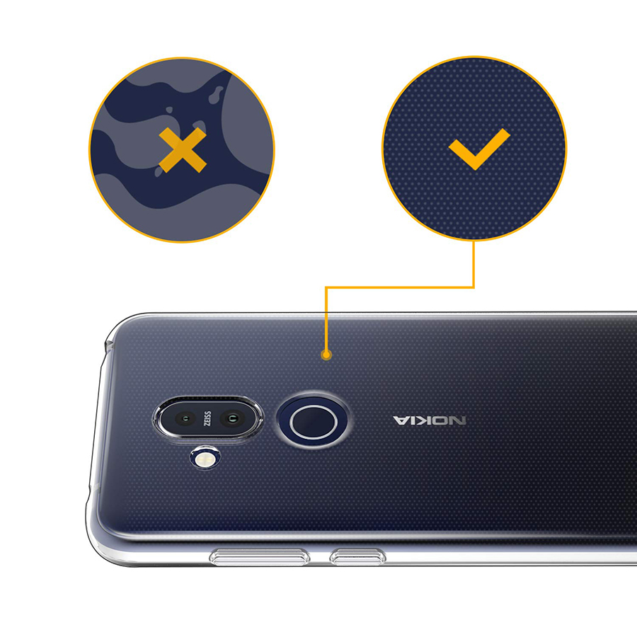 Ốp lưng dẻo dành cho Samsung Galaxy Nokia 8.1/ Nokia X7 Ultra Thin - Hàng chính hãng