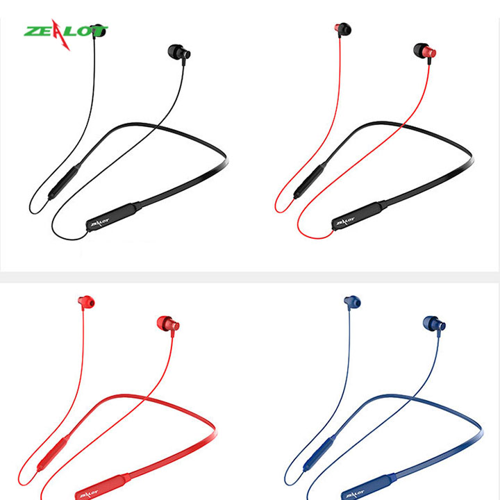 Tai nghe bluetooth Zealot tai nghe không dây nhét tai hàng chính hãng phong cách thể thao dành cho cả nam và nữ