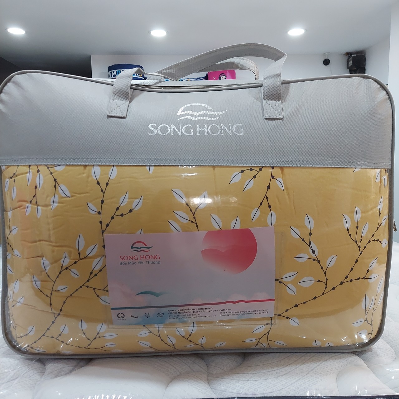 Chăn đông Sông Hồng 2mx2.2m chất cotton