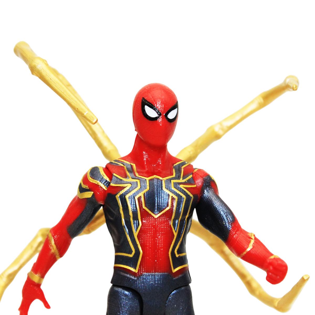 Đồ Chơi Mô Hình Nhân Vật Marvel - Iron Spiderman 7 Inch - ToTy ZM48