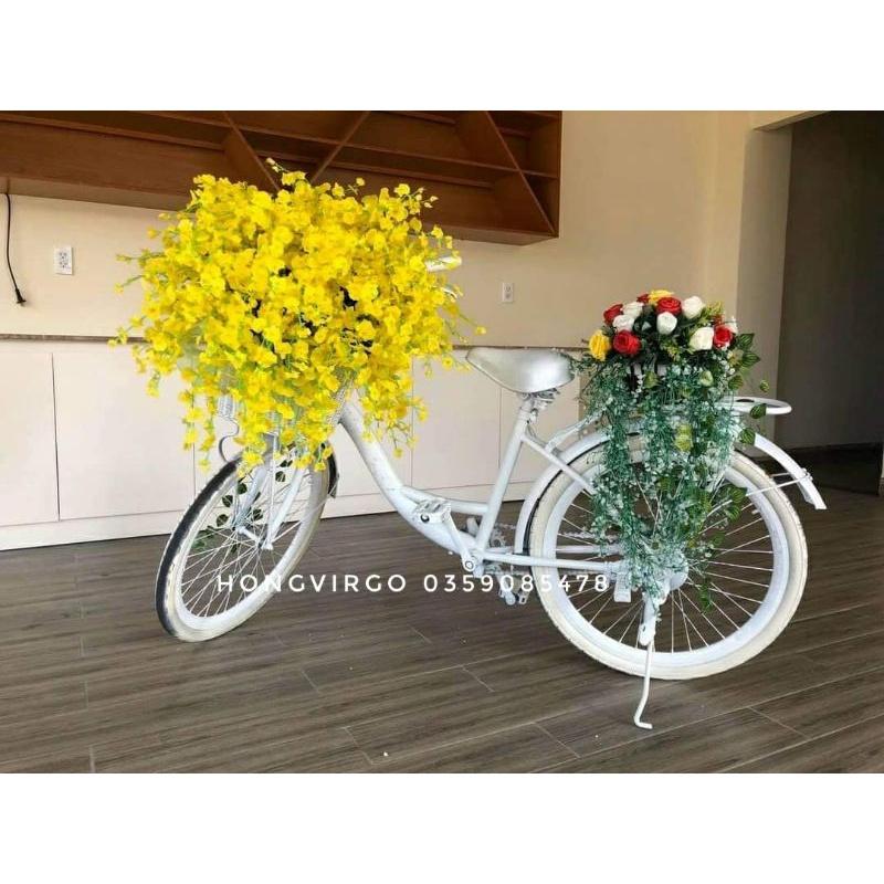 Hoa lan vũ nữ giả cành 3 nhánh dài 65cm