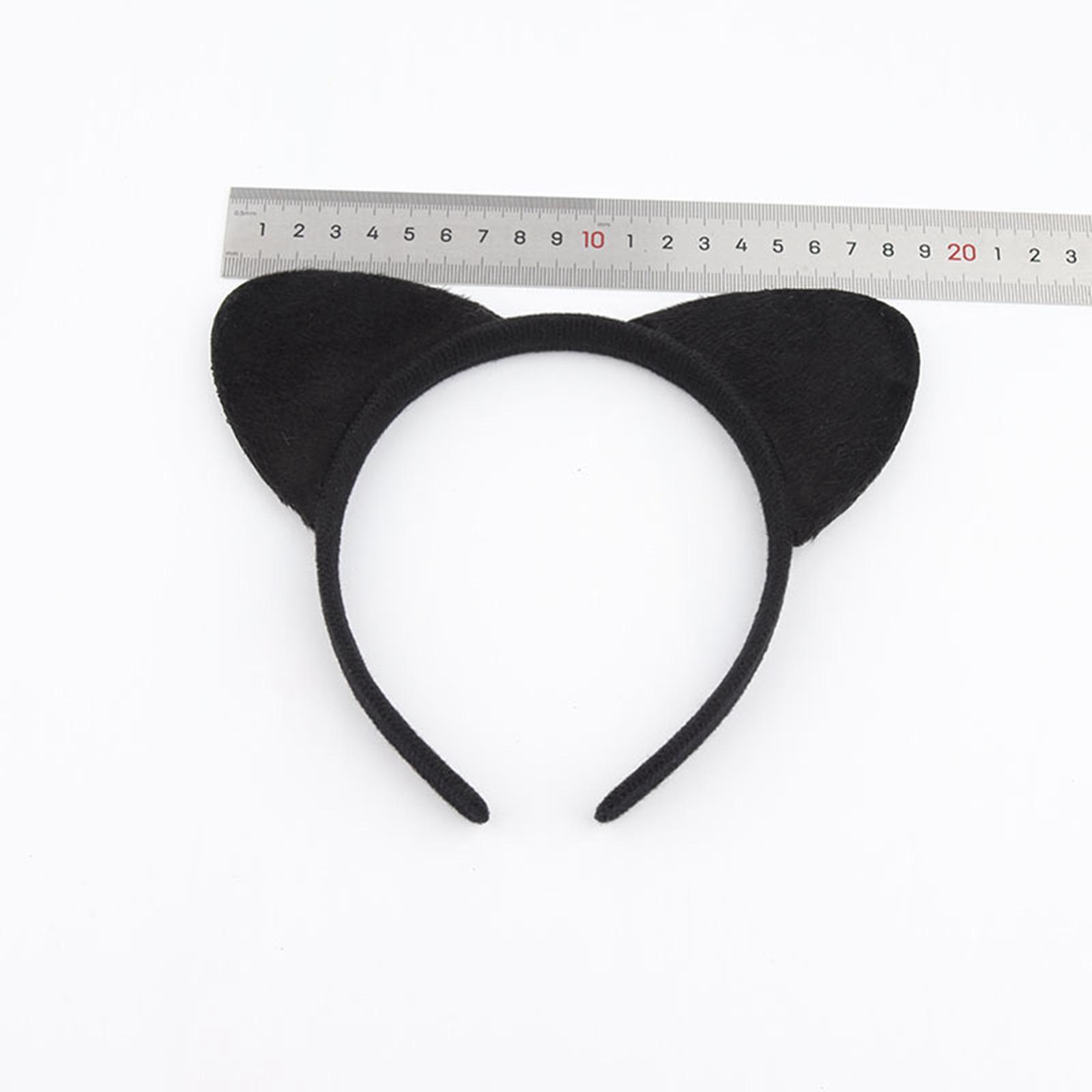 4 Pieces Headband, Lovely , Hairbands Plush Headpiece Headwear Girl Headband for Masquerade Photo Prop Girls