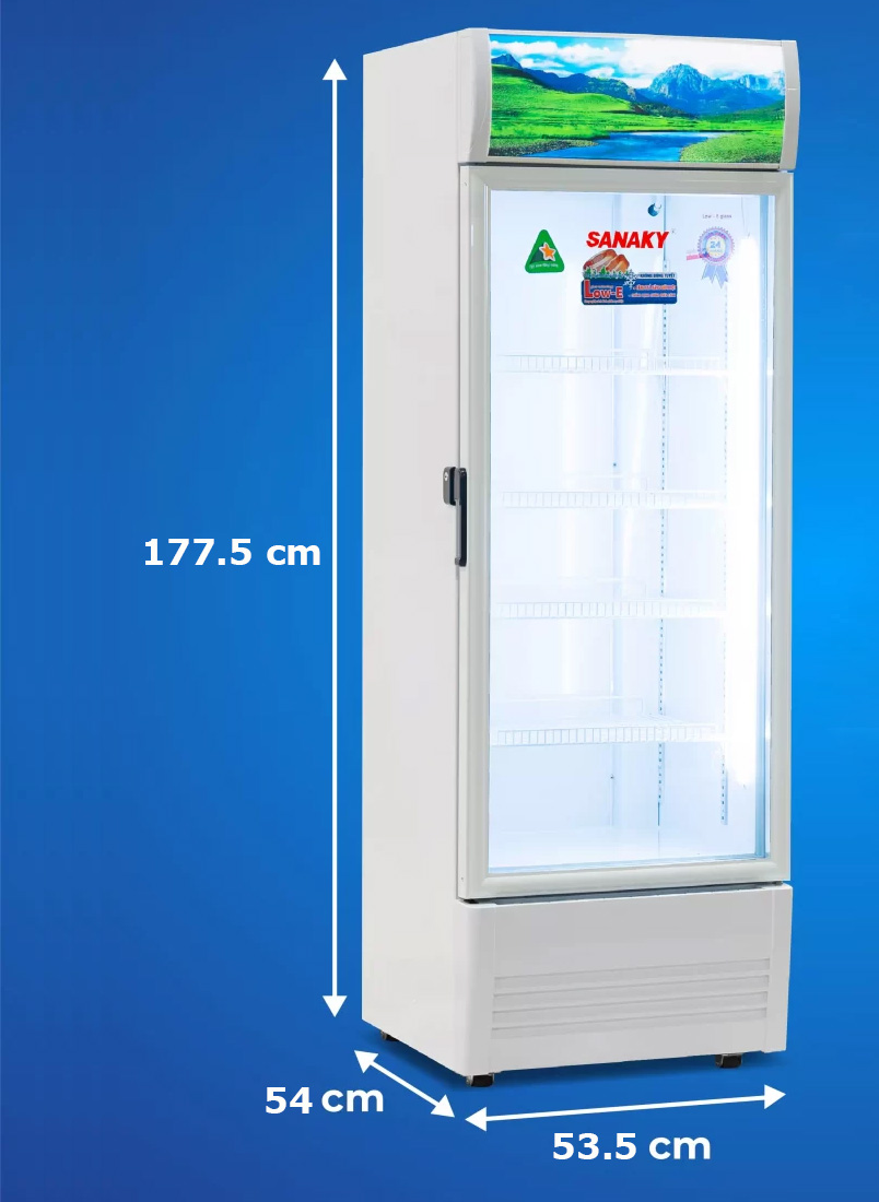 Tủ mát Sanaky VH-2589K 240L - Hàng chính hãng (chỉ giao HCM)