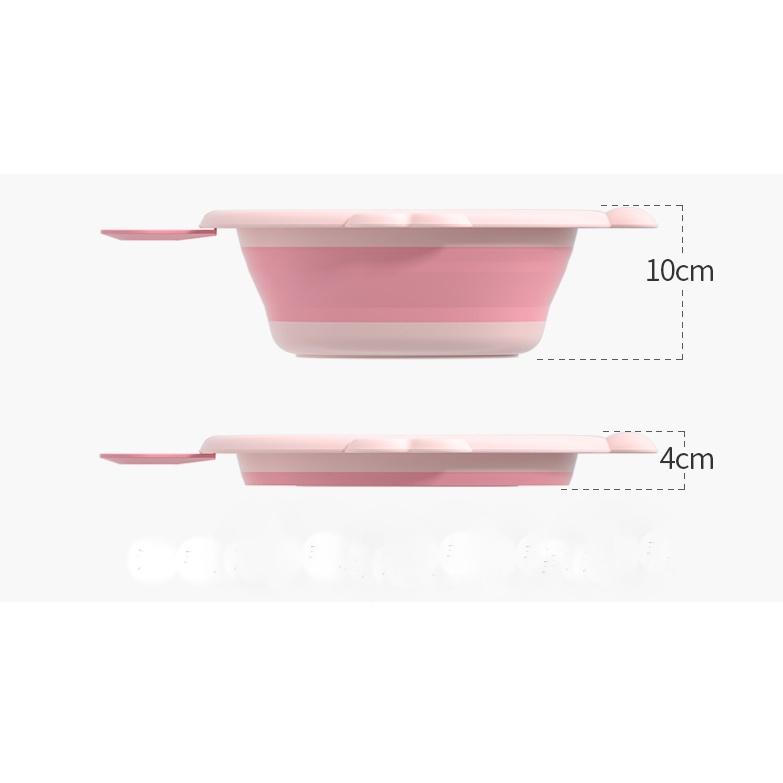 Thau Rửa Mặt Gấp Gọn Hình Con Ong Đáng Yêu Cho Bé