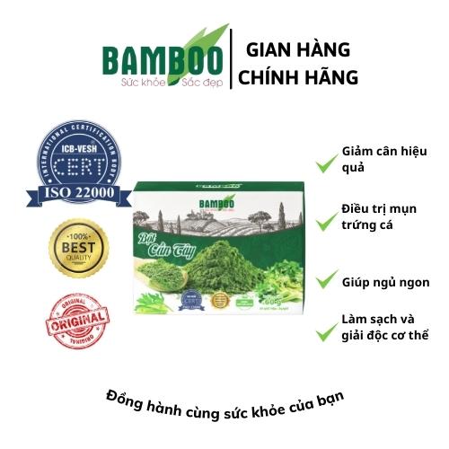 Bột cần tây Bamboo 60g/ 20 gói - Detox Hỗ trợ giảm cân, giữ dáng, đẹp da