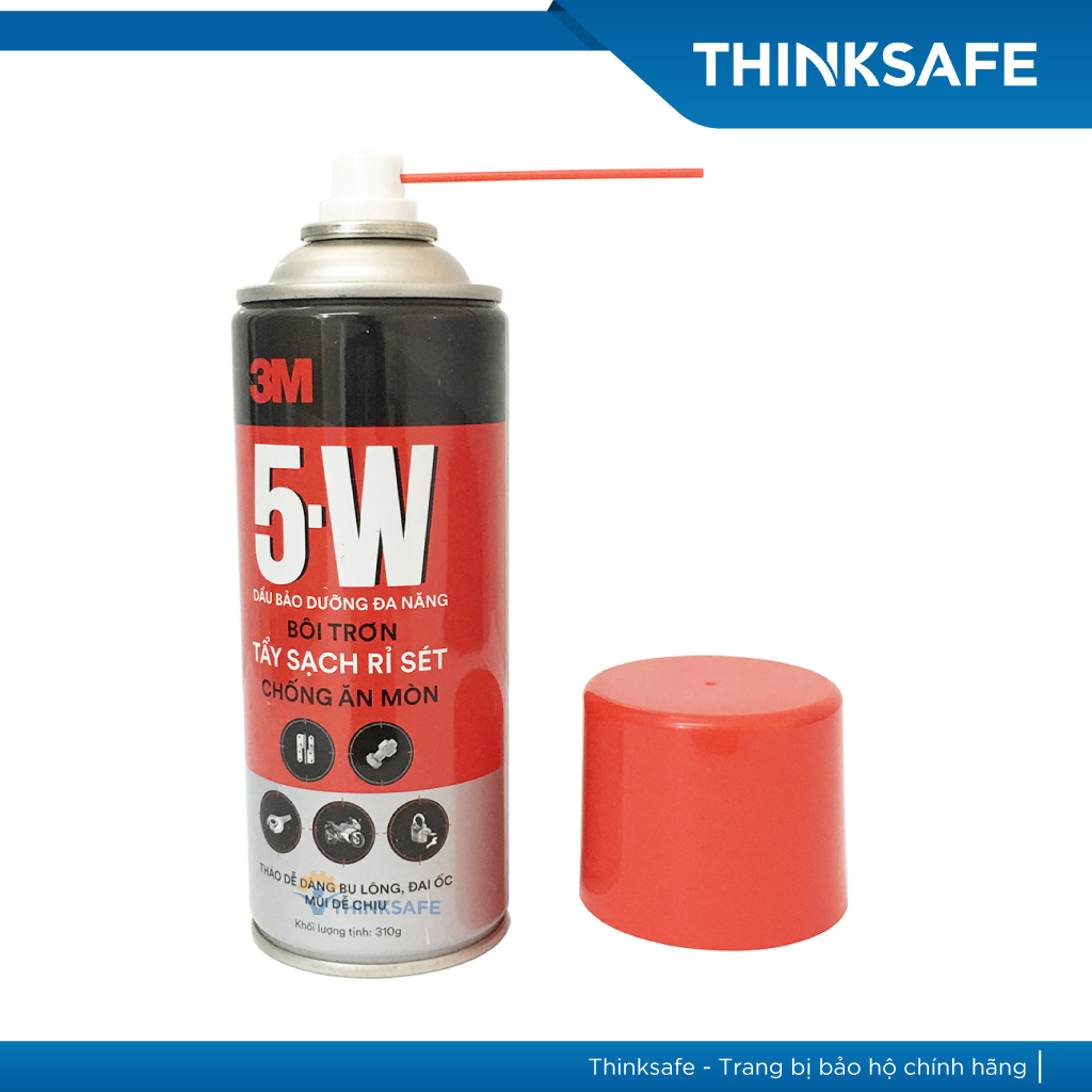 Chai Tẩy Rửa Chống Rỉ Và Bôi Trơn 5W Way Penetrant 3M 310g - Thinksafe