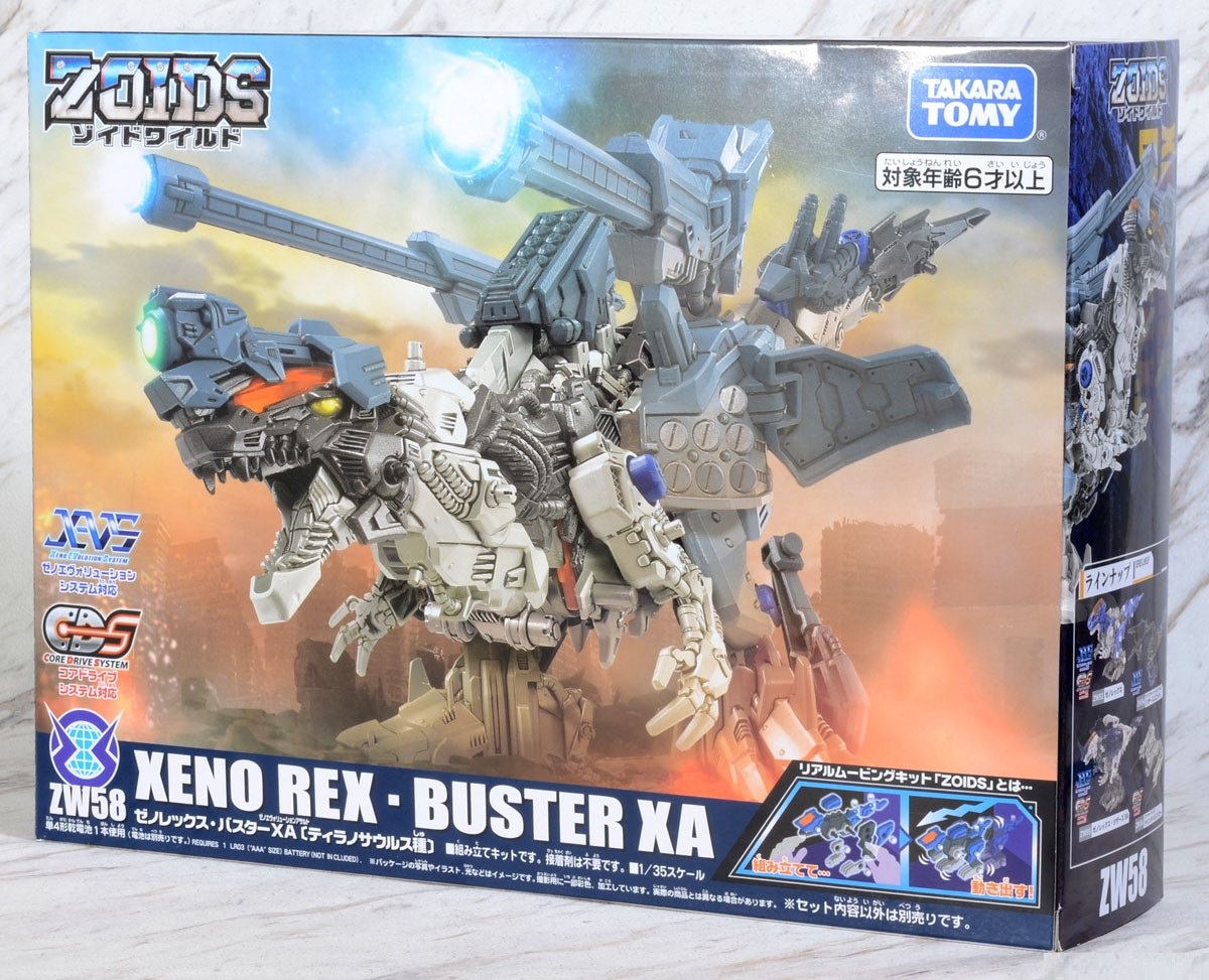 Đồ Chơi ZOIDS Chiến Binh Thú ZW58 Xeno-Rex Nâng Cấp Tầm Xa 165620