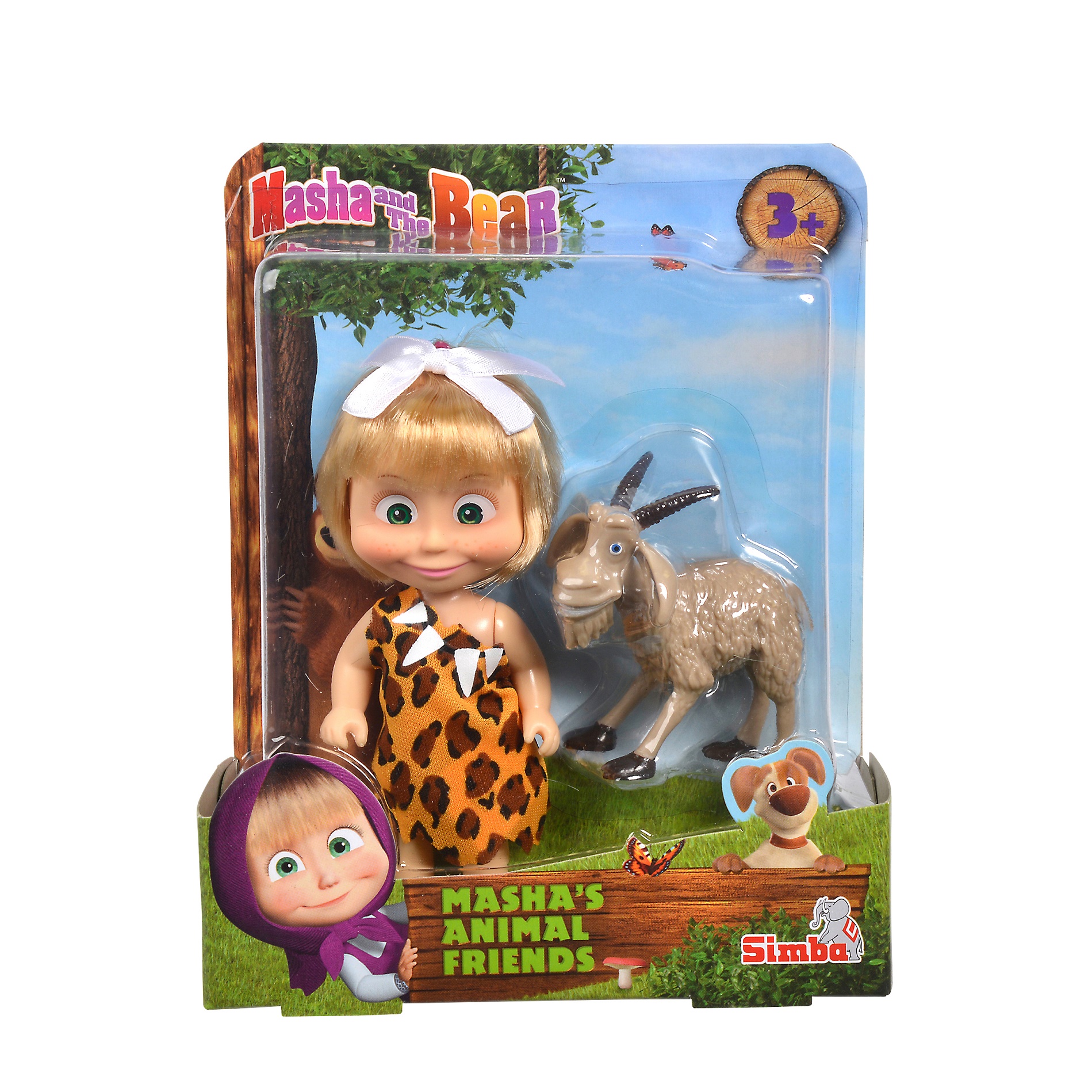 Đồ Chơi Búp Bê Dành Cho Bé MASHA AND THE BEAR Masha's Animal Friends 109301057 - Giao mẫu ngẫu nhiên