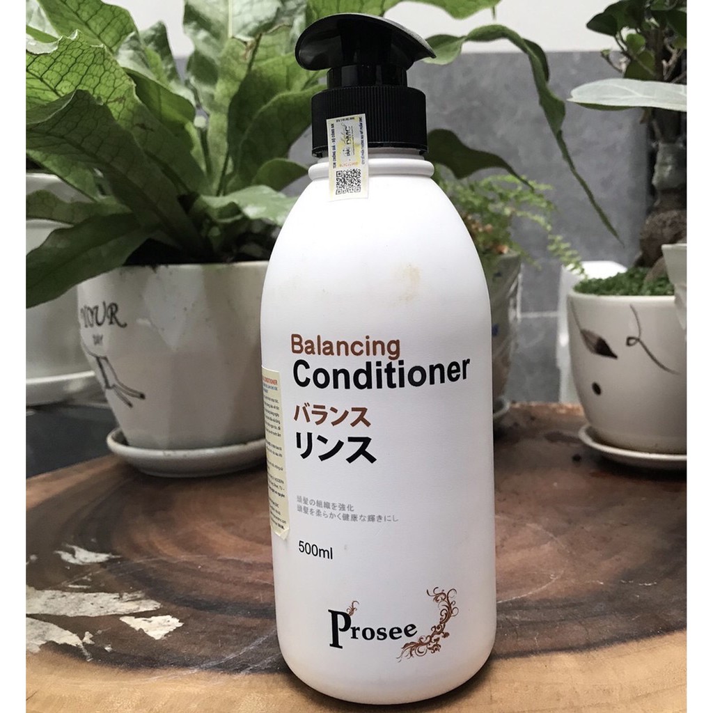 Dầu xả dành cho tóc gàu ngăn dầu, ngăn rụng tóc Prosee Balancing Conditioner AC13 1000ml