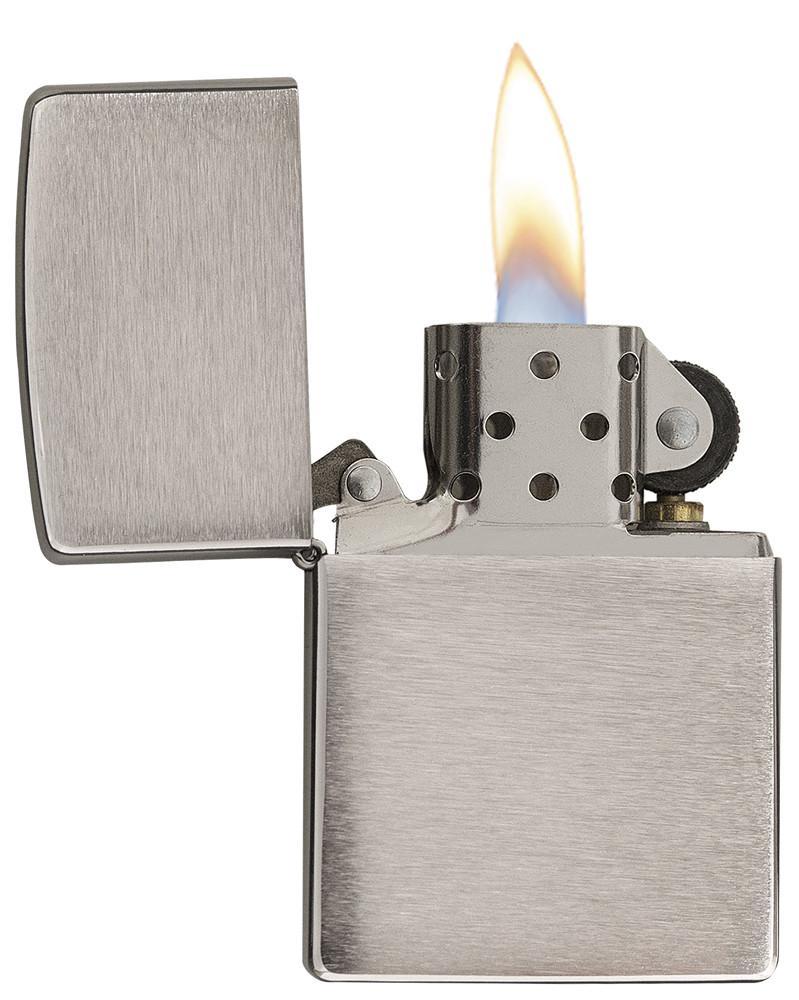 Bật lửa Zippo Armor Brush Chrome 162