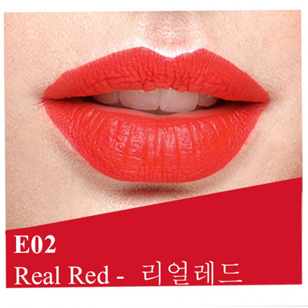 Son lì dưỡng, siêu mềm mượt Benew Perfect Kissing Hàn Quốc 3.5g E02 Real Red tặng kèm móc khóa