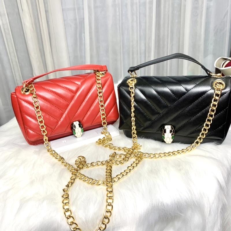 Túi xách nữ, túi đeo chéo da PU cao cấp,Style Korea