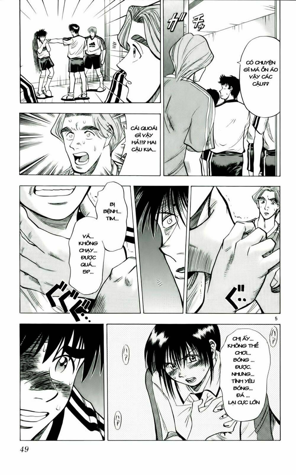 vũ điệu trên sân cỏ - fantasista chapter 38 5