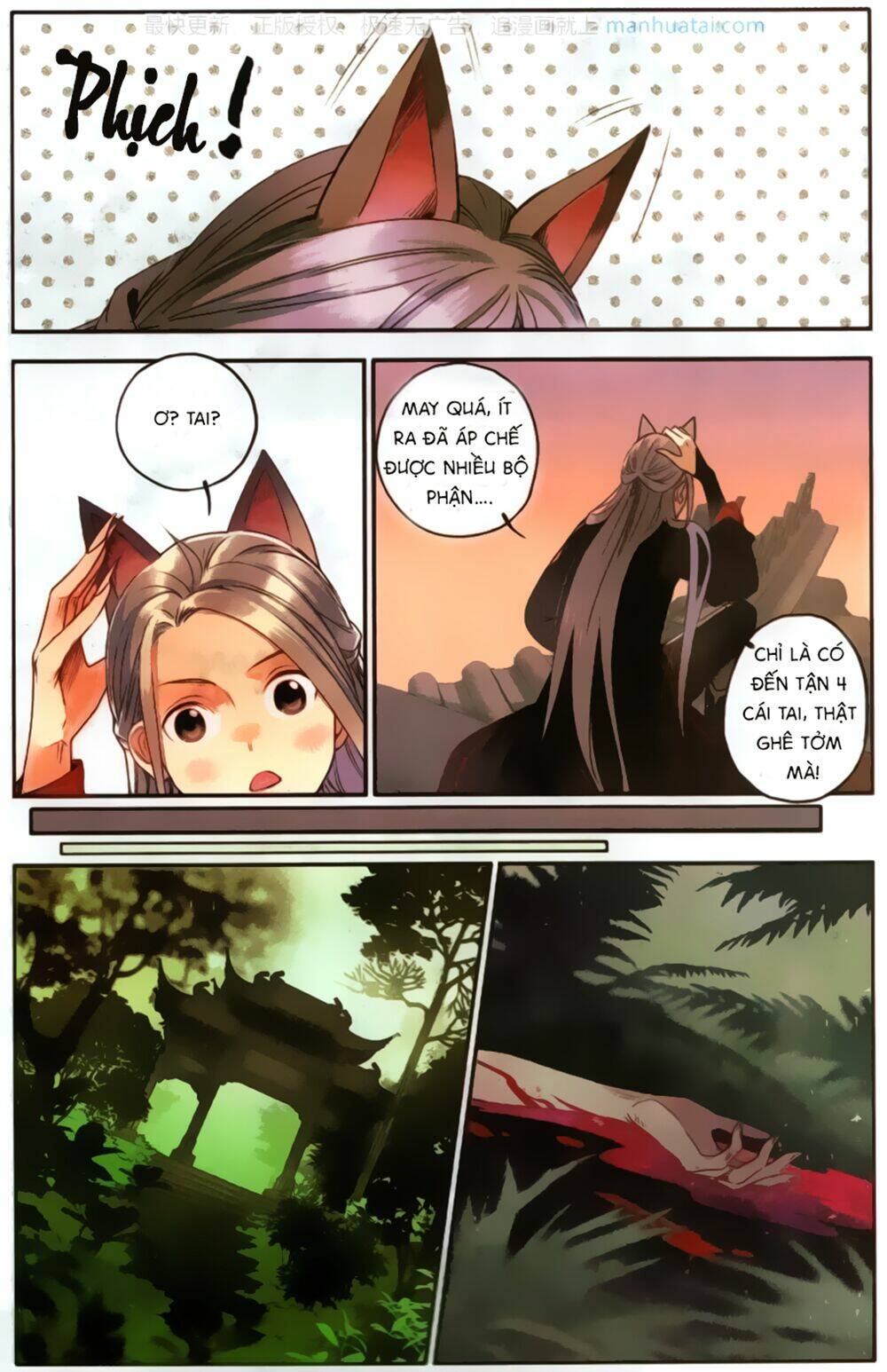 lệnh cấm nghị tộc 2 ẩn diện trấn chapter 6 8