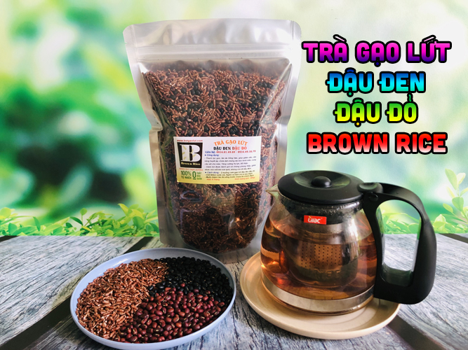 TRÀ GẠO LỨT ĐẬU ĐEN ĐẬU ĐỎ