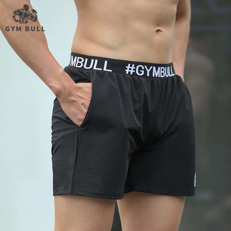 Quần short tập gym nam GYMBULL Z258 (Đen) - M