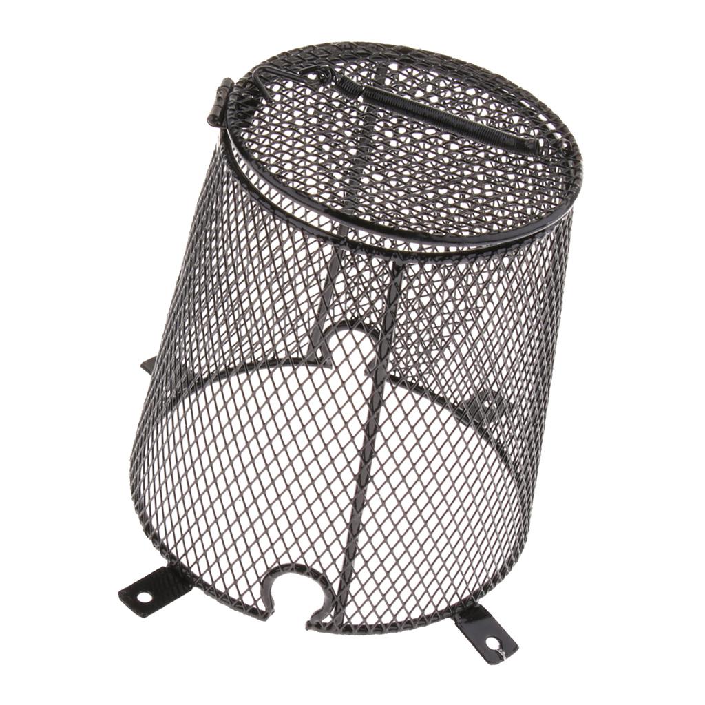 Pack of 2 Anti-scald Reptile Heater Lamp Guard Light Bulb Protector Lamp Mesh