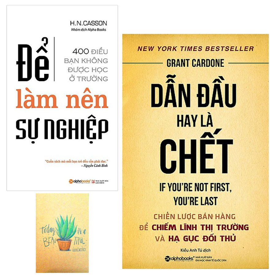 Combo Để Làm Nên Sự Nghiệp và Dẫn Đầu Hay Là Chết
