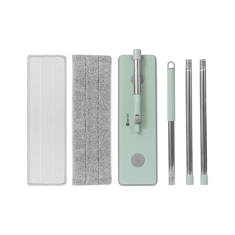 Bộ Lau Sàn 2 Ngăn Elmich EL3004, Hàng Chính Hãng, Đầu Xoay 360 Độ, Làm Sạch Hiệu Quả - JoyMall