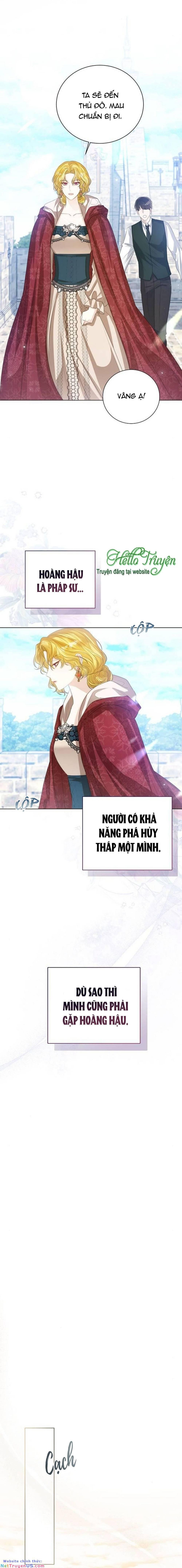 tôi sẽ từ bỏ vị trí hoàng hậu chapter 43.1 9