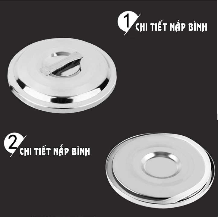 Bình Inox Giữ Nhiệt Đựng Trà Sữa Giữ Nóng Lạnh 10 Lít Cao Cấp