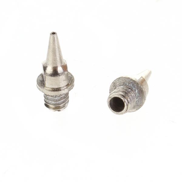 Stainless Steel 5pcs 0.3mm Airbrush Needle & 5pcs 0.2mm Nozzle