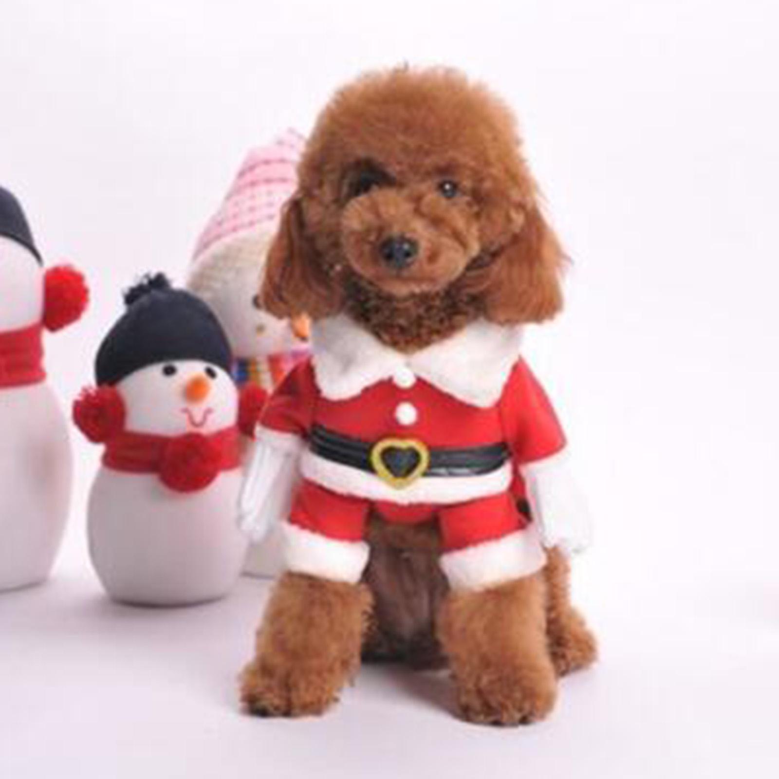 Dress Clothes Costume Outfits Jacket Warm for Winter Puppy Dog XS