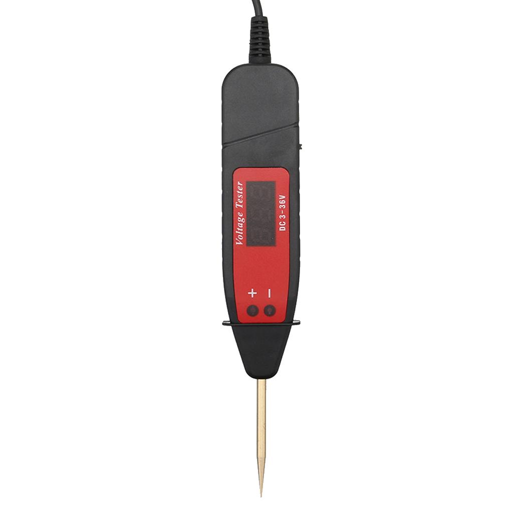 1 Ô Tô Xe Hơi MÀN HÌNH LCD Điện Điện Áp Mạch Thử Bút Chì LED Bút Thử Điện