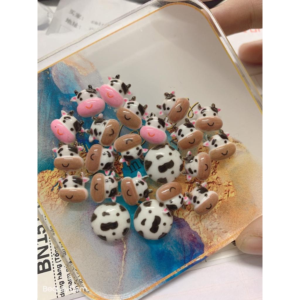 Charm nail, Charm bò sữa gắn móng cao cấp