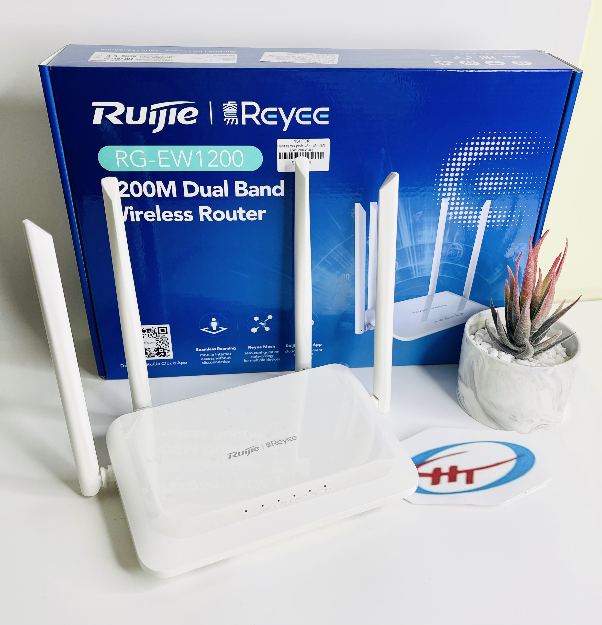 Router Wifi Ruijie Reyee RG-EW1200, Hàng Chính Hãng.